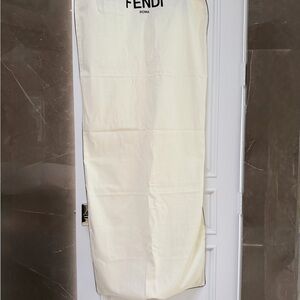 Fendi Ivory Garment Bag